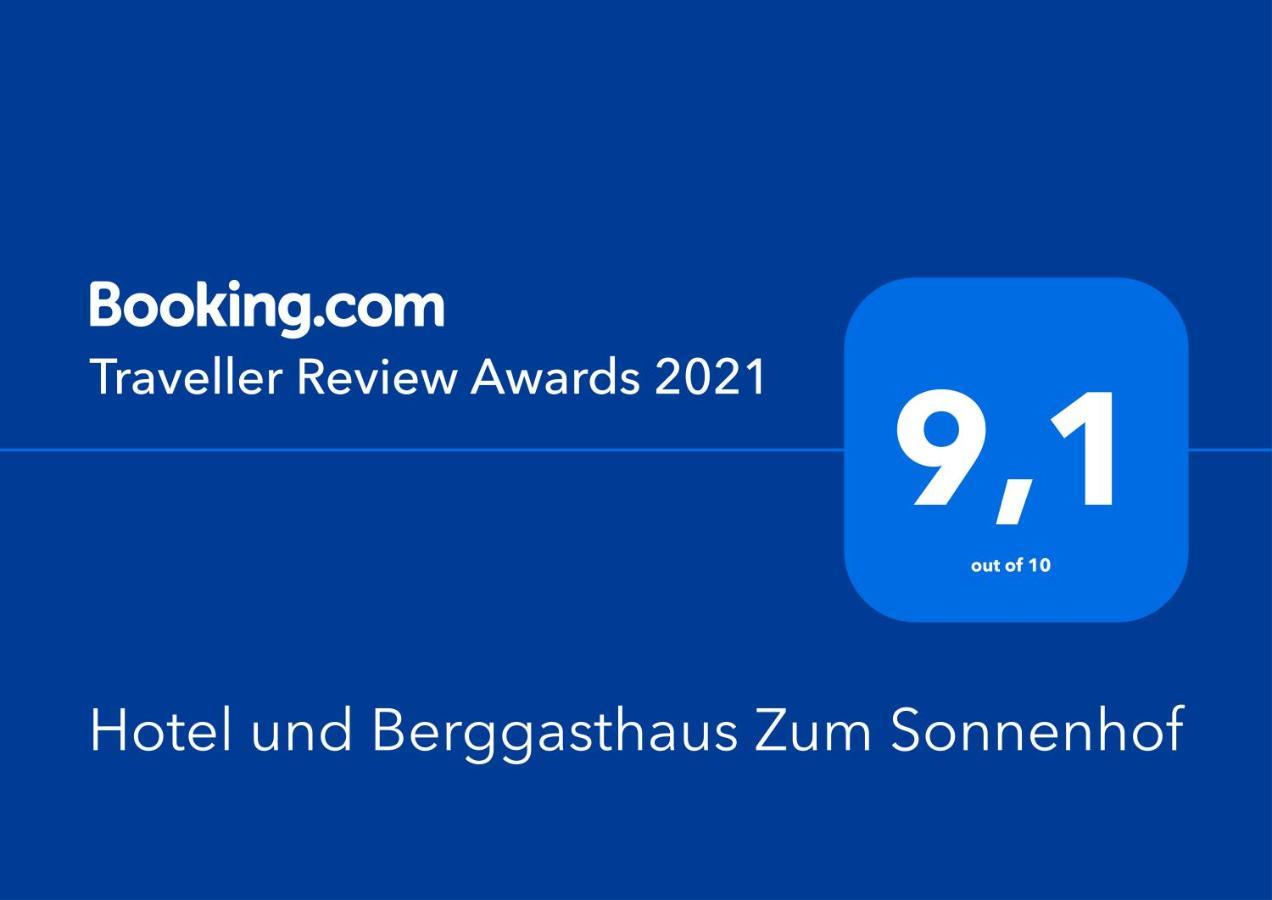 Hotel Und Berggasthof Zum Sonnenhof Sorge Kültér fotó